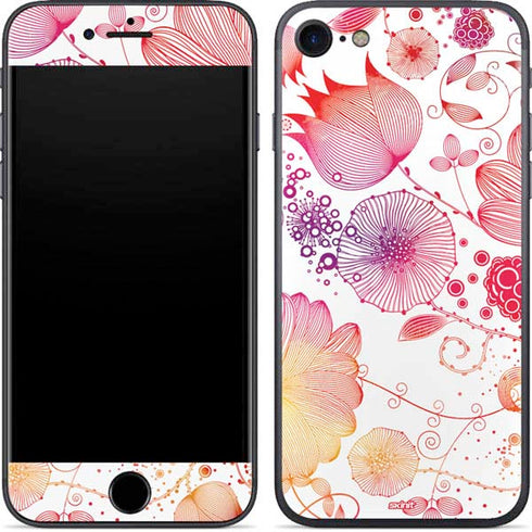 Elegant Flowers iPhone SE (2nd & 3rd Gen) Skin