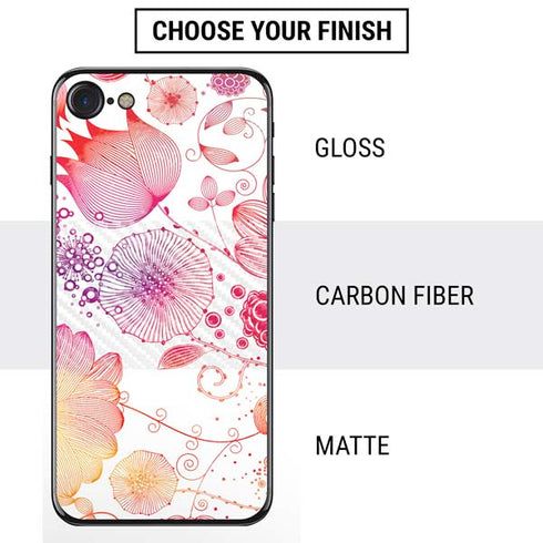 Elegant Flowers iPhone SE (2nd & 3rd Gen) Skin