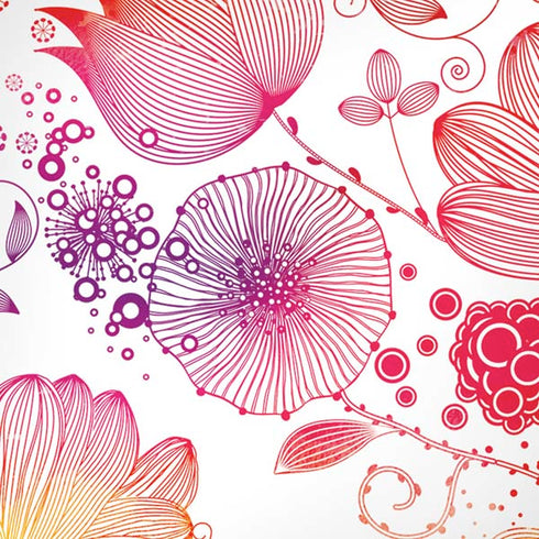 Elegant Flowers iPhone XR Skin