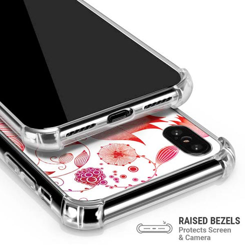 Elegant Flowers iPhone XS Max Clear Case