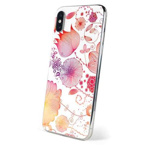 Elegant Flowers iPhone XS Skin