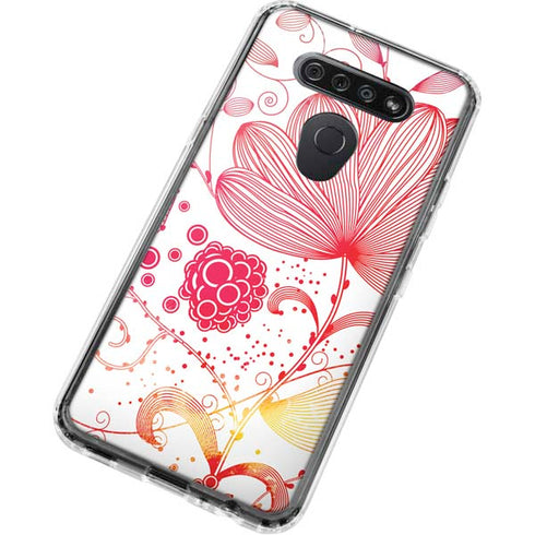 Elegant Flowers LG K51/Q51 Clear Case