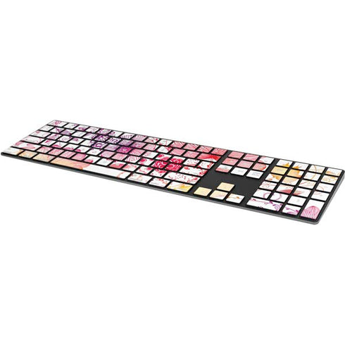 Elegant Flowers Magic Keyboard with Numeric Keypad Skin
