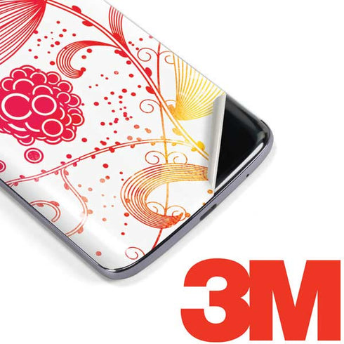 Elegant Flowers Moto E5 Plus Skin