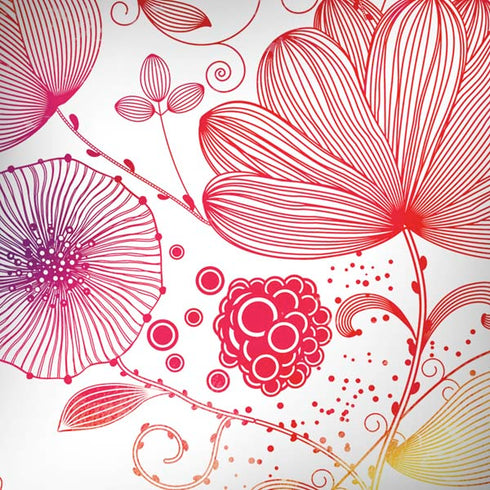 Elegant Flowers Moto G6 Skin