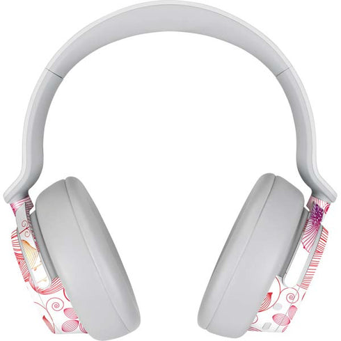 Elegant Flowers Surface Headphones Skin