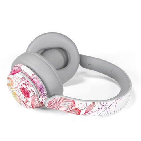 Elegant Flowers Surface Headphones Skin