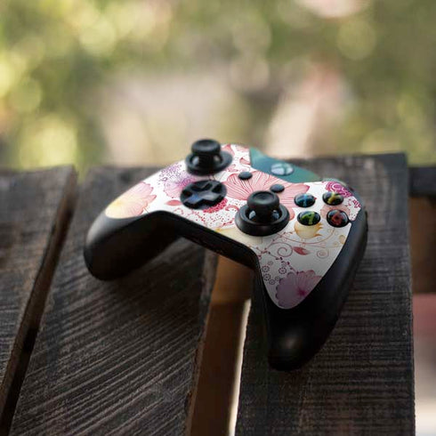 Elegant Flowers Xbox One Controller Skin