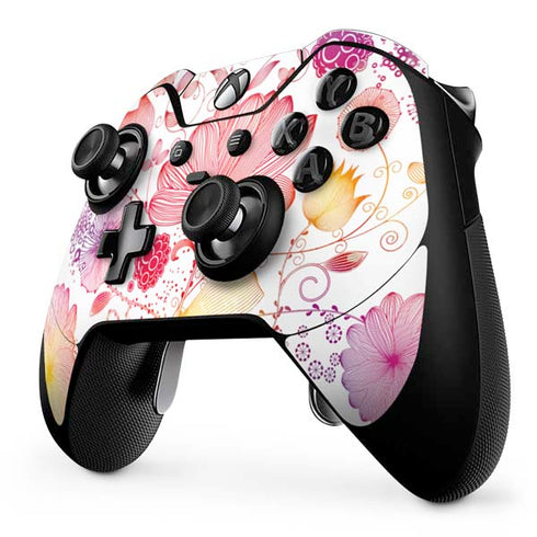 Elegant Flowers Xbox One Elite Controller Skin