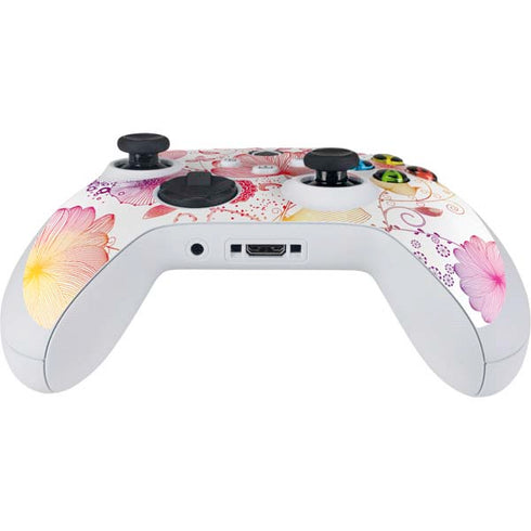 Elegant Flowers Xbox Series S Controller Skin