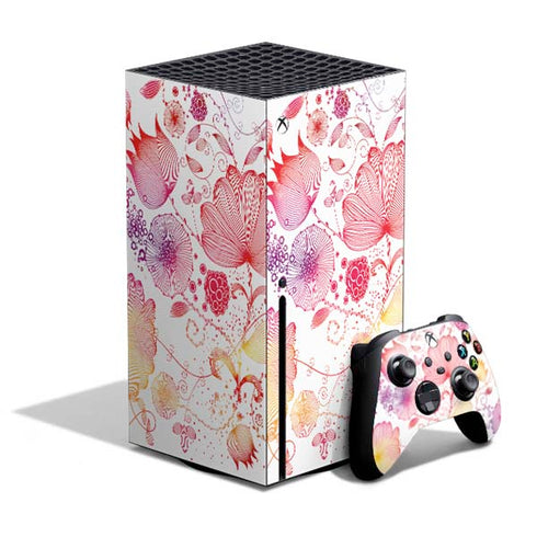 Elegant Flowers Xbox Series X Bundle Skin