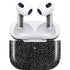 Elephant Print Black Apple AirPods (3rd Gen 2021) Skin