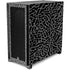 Elephant Print Black Corsair 4000D Tempered Glass Mid-Tower ATX Case Skin
