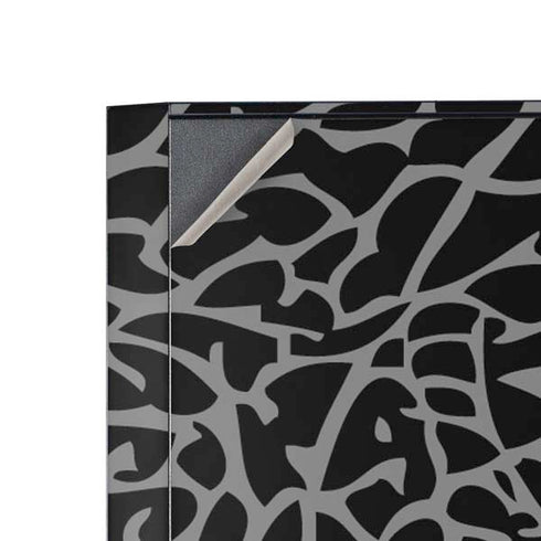 Elephant Print Black Corsair 4000D Tempered Glass Mid-Tower ATX Case Skin