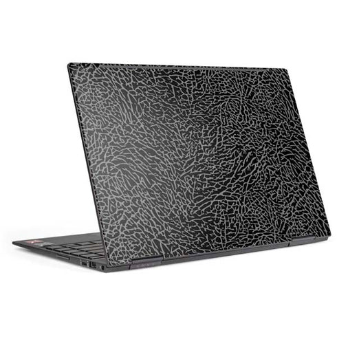 Elephant Print Black HP Envy Skin