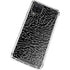 Elephant Print Black Galaxy A12 Clear Case