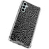 Elephant Print Black Galaxy A15 5G Clear Case
