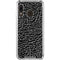Elephant Print Black Galaxy A30 Clear Case