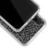 Elephant Print Black Galaxy A30 Clear Case