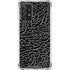 Elephant Print Black Galaxy A72 5G Clear Case