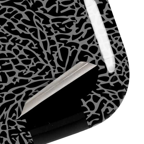 Elephant Print Black Galaxy Buds Live Skin