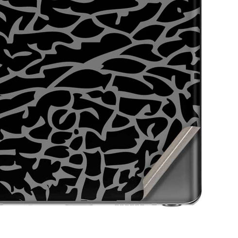 Elephant Print Black Galaxy Note20 5G Skin