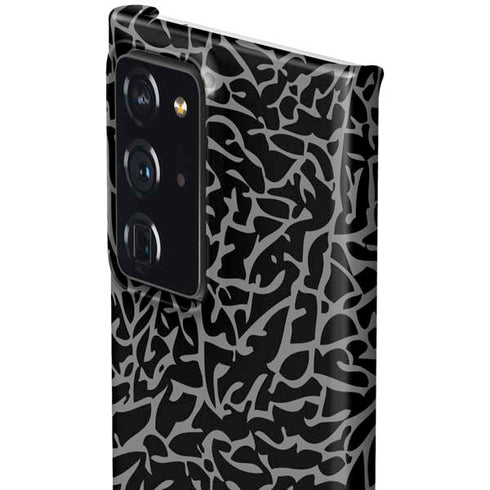Elephant Print Black Galaxy Note20 Ultra 5G Lite Case