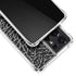 Elephant Print Black Galaxy S21 Ultra 5G Clear Case