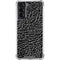Elephant Print Black Galaxy S22 Clear Case