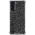 Elephant Print Black Galaxy S22 Clear Case