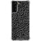 Elephant Print Black Galaxy S22 Plus Clear Case