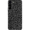 Elephant Print Black Galaxy S22 Skin