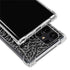 Elephant Print Black Galaxy S22 Ultra Clear Case