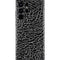 Elephant Print Black Galaxy S22 Ultra Skin