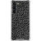 Elephant Print Black Galaxy S23 Plus Clear Case