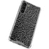 Elephant Print Black Galaxy S23 Plus Clear Case