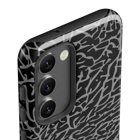 Elephant Print Black Galaxy S23 Plus Pro Case