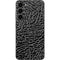 Elephant Print Black Galaxy S23 Plus Skin