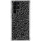 Elephant Print Black Galaxy S24 Ultra Clear Case