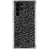 Elephant Print Black Galaxy S24 Ultra Clear Case