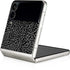 Elephant Print Black Galaxy Z Flip3 5G Skin