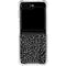 Elephant Print Black Galaxy Z Flip5 5G Clear Case