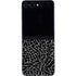 Elephant Print Black Galaxy Z Flip5 5G Skin