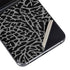 Elephant Print Black Galaxy Z Flip5 5G Skin