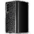 Elephant Print Black Galaxy Z Fold4 5G Clear Case