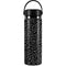 Elephant Print Black Hydro Flask 20oz Wide Mouth Skin