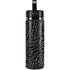 Elephant Print Black Hydro Flask 20oz Wide Mouth Skin