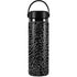 Elephant Print Black Hydro Flask 20oz Wide Mouth Skin