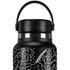 Elephant Print Black Hydro Flask 32oz Wide Mouth Skin