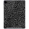 Elephant Print Black iPad Pro 12.9in (2020) Clear Case